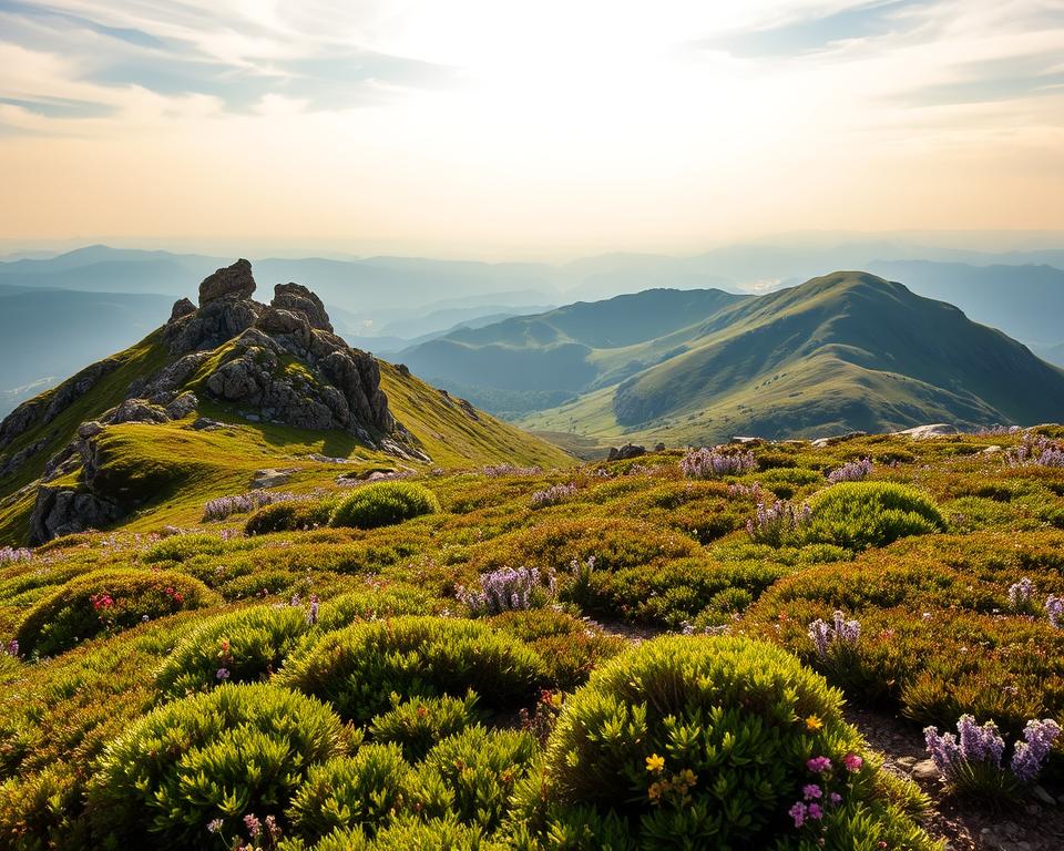 Alpine Vegetation am Brocken Alpine Vegetation am Brocken