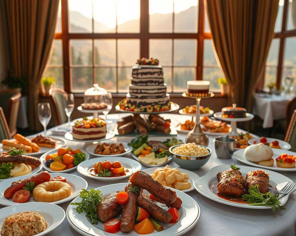 Kulinarische Spezialitäten im Ahorn Hotel Braunlage Kulinarische Spezialitäten im Ahorn Hotel Braunlage