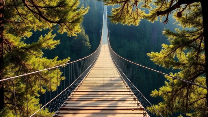 Spektakuläre Hängebrücke im Harz – Ein Naturerlebnis