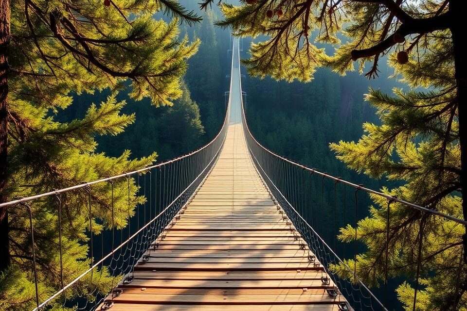 Spektakuläre Hängebrücke im Harz – Ein Naturerlebnis