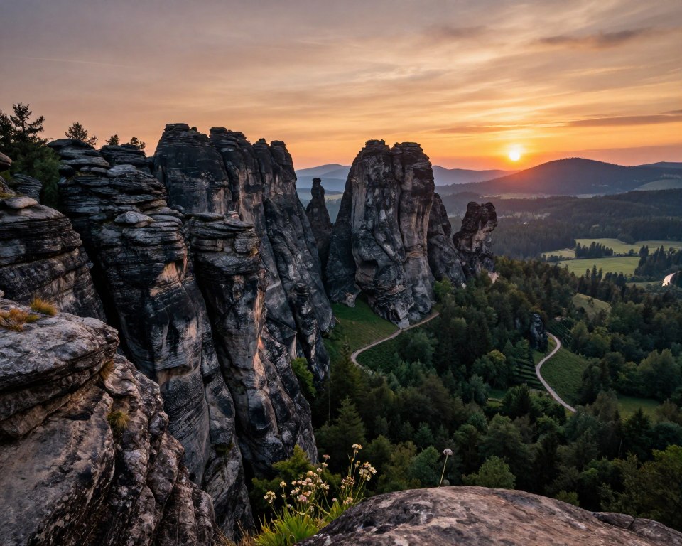 Teufelsmauer im Harz Naturlandschaft Teufelsmauer im Harz Naturlandschaft