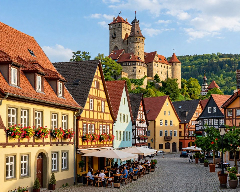 Wernigerode Schloss und Altstadt im Harz Wernigerode Schloss und Altstadt im Harz